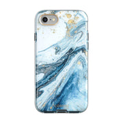 iPhone SE Cosmo Case-Marble Blue