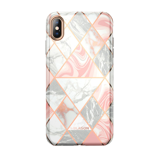 iPhone XS Max Cosmo Lite Case-Marble Pink