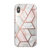 iPhone XS Max Cosmo Case-Marble Pink