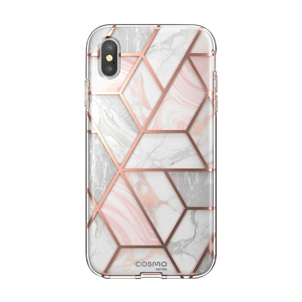 iPhone XS | X Cosmo Case-Marble Pink