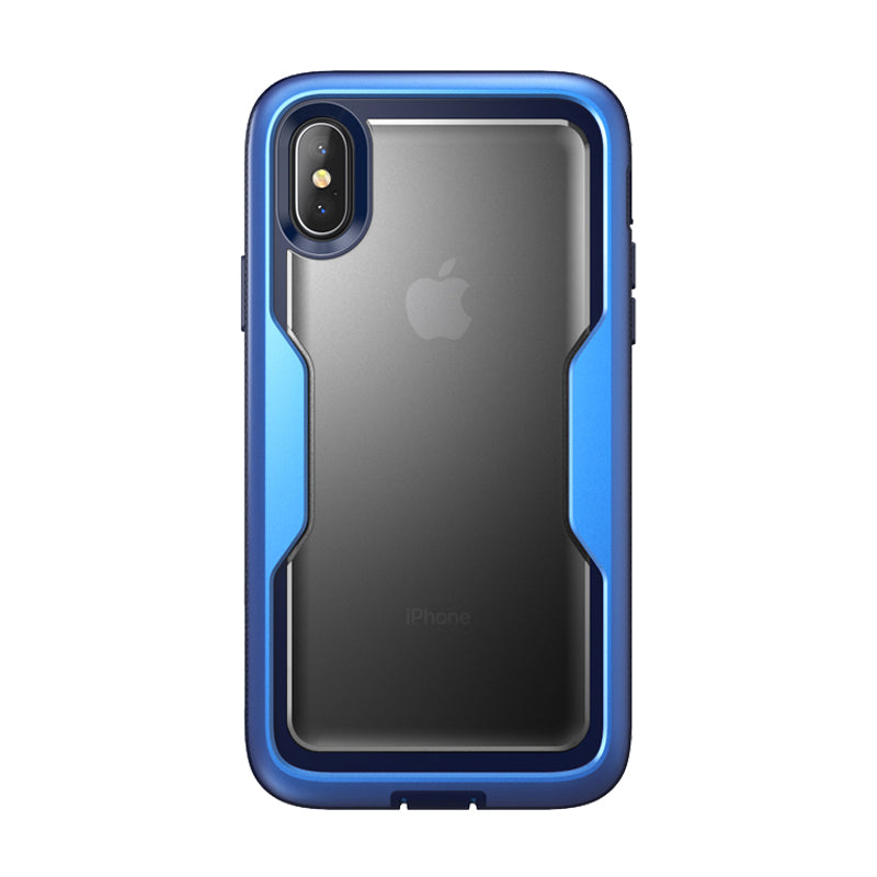 iPhone XS X Magma Case-Blue i-Blason