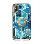 iPhone XS | X Cosmo Snap Case-Ocean Blue