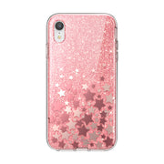 iPhone XR Cosmo Case-Glitter Pink