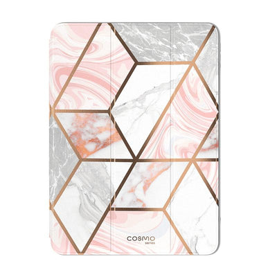 iPad 10.2 inch (2019 | 2020) Cosmo Case-Marble Pink