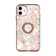 iPhone 11 Cosmo Snap Case-Marble Pink