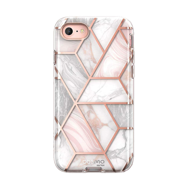 iPhone SE Cosmo Case-Marble Pink