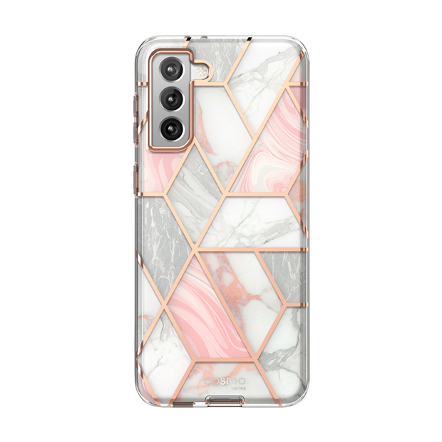 Galaxy S21 FE Cosmo Case - Marble Pink