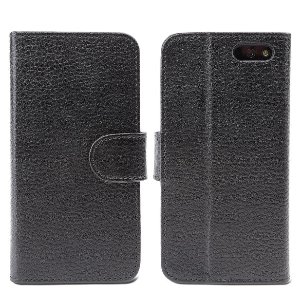 Amazon Fire Leather Book Case-Black