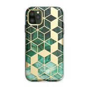 iPhone 11 Pro Max Cosmo Case-Marble Green