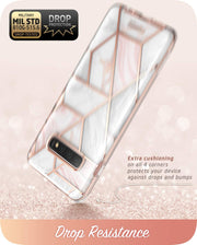 Galaxy S10 Cosmo Case- Marble Pink