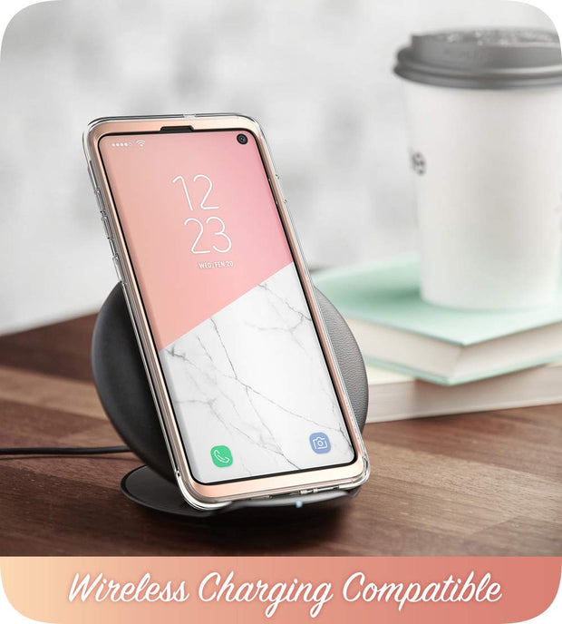 Galaxy S10 Cosmo Case- Marble Pink
