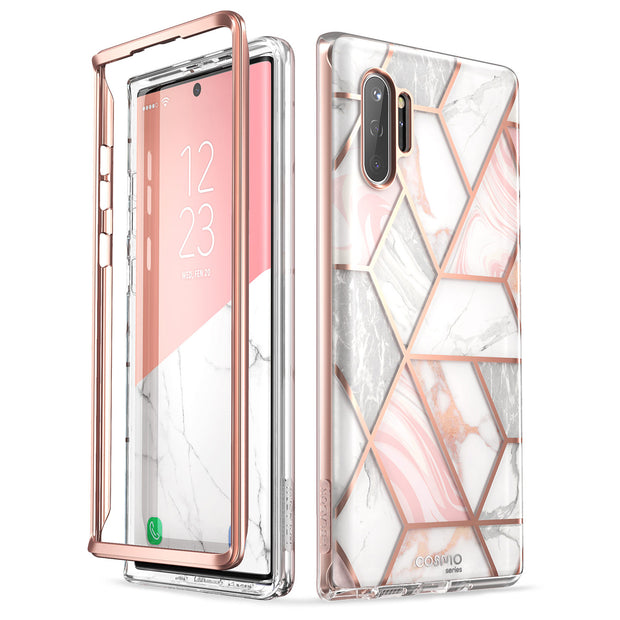 Galaxy Note10 Plus Cosmo Case - Marble Pink