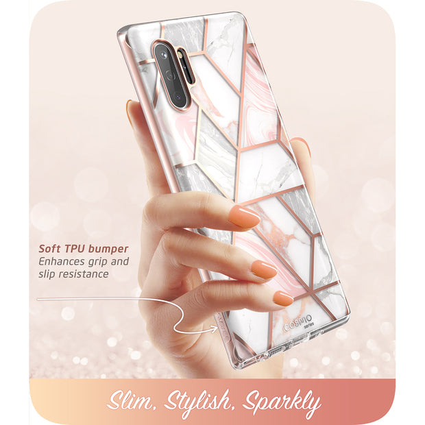 Galaxy Note10 Plus Cosmo Case(open box) - Marble Pink