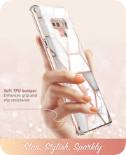 Galaxy Note9 Cosmo Case - Marble Pink