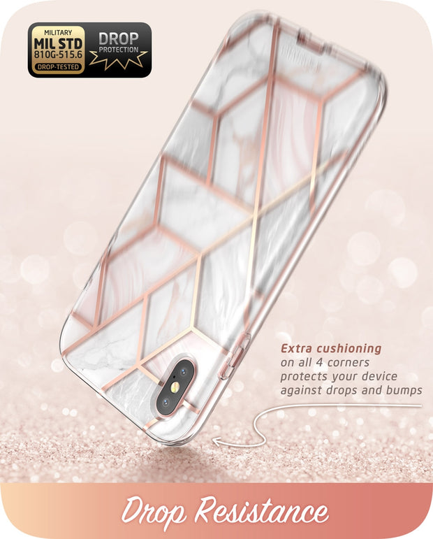 iPhone XS | X Cosmo Case(open box)-Marble Pink