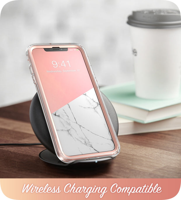 iPhone XR Cosmo Case-Marble Pink