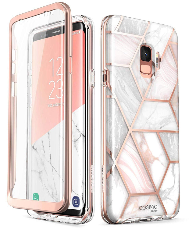 Galaxy S9 Cosmo Case - Marble Pink