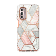 Moto G Stylus 5G (2022) Cosmo Case-Marble Pink