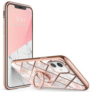 iPhone 11 Cosmo Snap Case-Marble Pink