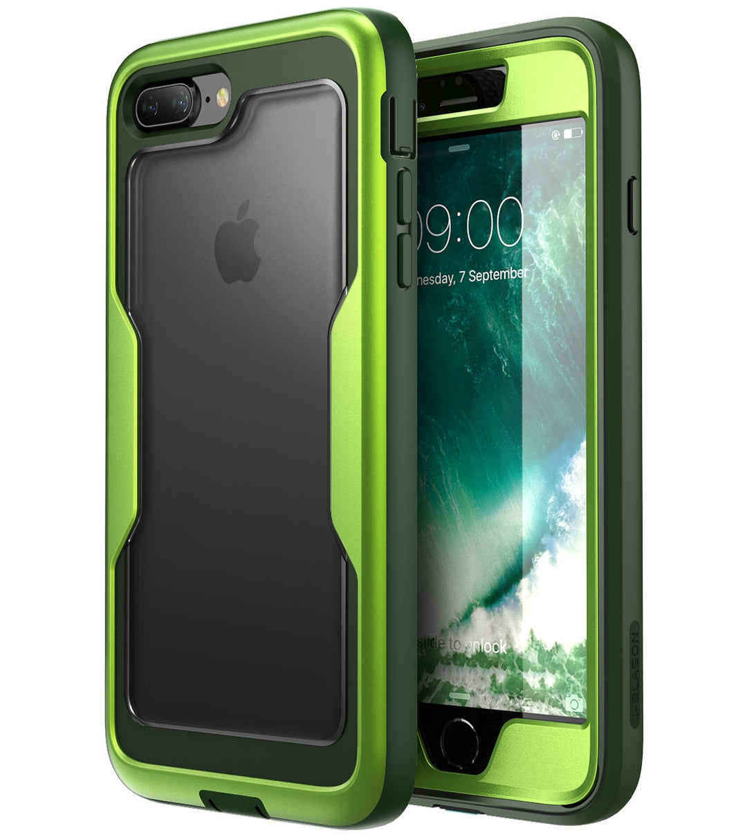 iPhone 8 Plus | 7 Plus Magma Case-Metallic Green | i-Blason