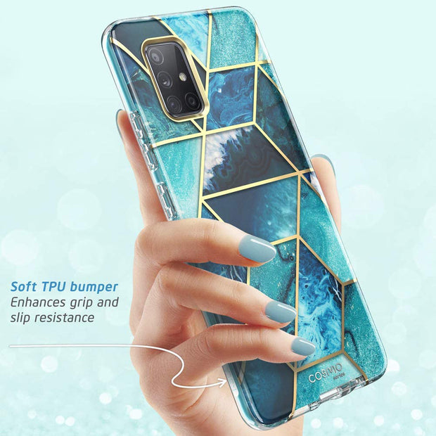Galaxy A71 5G Cosmo Case - Ocean Blue
