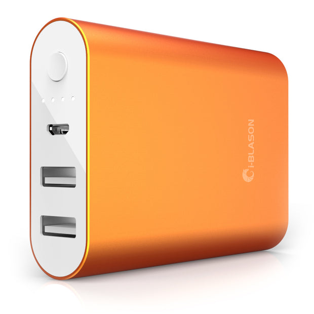 3 Port 7800 mAh Power Bank - Orange