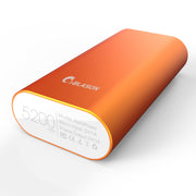 2 Port 5200 mAh Power Bank - Orange