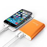 3 Port 7800 mAh Power Bank - Orange