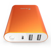 3 Port 7800 mAh Power Bank - Orange