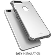 iPhone 7 Plus Venom Case-Metallic White