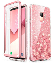 Galaxy S9 Cosmo Case - Glitter Pink