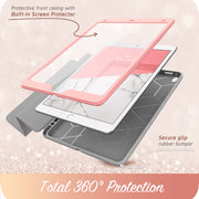 iPad 10.2 inch (2019 | 2020) Cosmo Case-Marble Pink