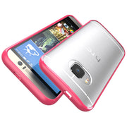 HTC One (M9) Halo Case-Clear/Pink