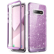 Galaxy S10 Cosmo Case - Glitter Purple