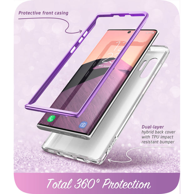 Galaxy Note10 Plus Cosmo Case - Marble Purple