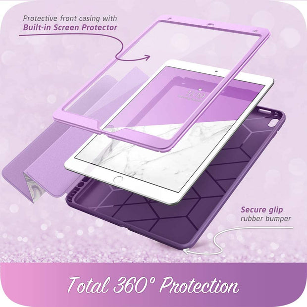 iPad Air 3 10.5 inch (2019) Cosmo Case-Marble Purple