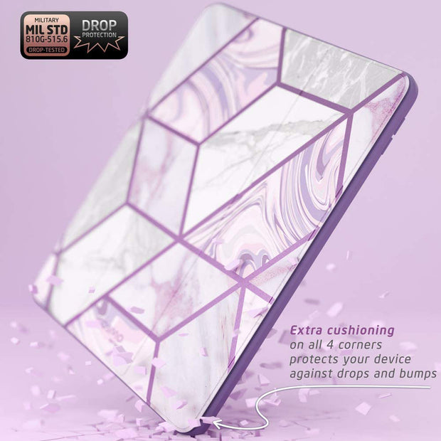 iPad Pro 10.5 inch (2017) Cosmo Case-Marble Purple