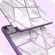 iPad Air 3 10.5 inch (2019) Cosmo Case-Marble Purple