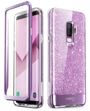 Samsung Galaxy S9 Plus Cosmo Case - Glitter Purple