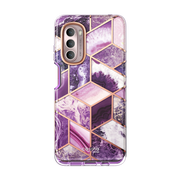 Moto G Stylus 5G (2022) Cosmo Case-Marble Purple