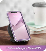 iPhone XS Max Cosmo Case-Glitter Purple