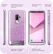 Samsung Galaxy S9 Plus Cosmo Case(open box) - Glitter Purple