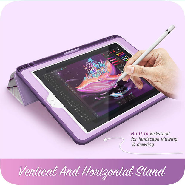 iPad 10.2 inch (2019 | 2020) Cosmo Case(open box)-Marble Purple