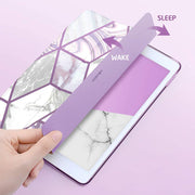 iPad 10.2 inch (2019 | 2020 | 2021) Cosmo Lite Case-Marble Purple