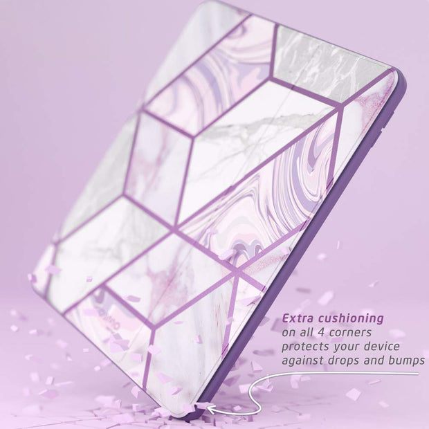 iPad 10.2 inch (2019 | 2020) Cosmo Case-Marble Purple