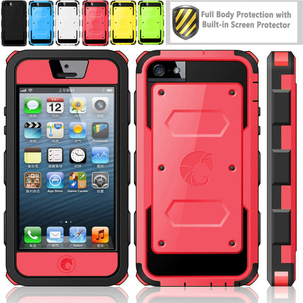 iPhone 5C Armorbox Case (Open-Box) -Red