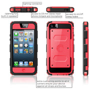 iPhone 5C Armorbox Case (Open-Box) -Red