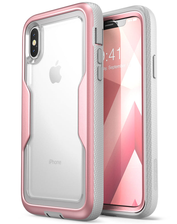 iPhone XS X Magma Case-Rose Gold i-Blason - Main Image