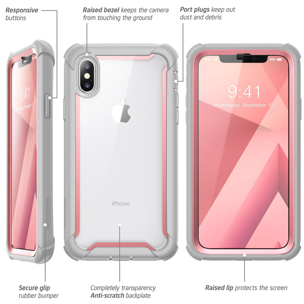 iPhone XS | X Ares Case(open box)-Pink
