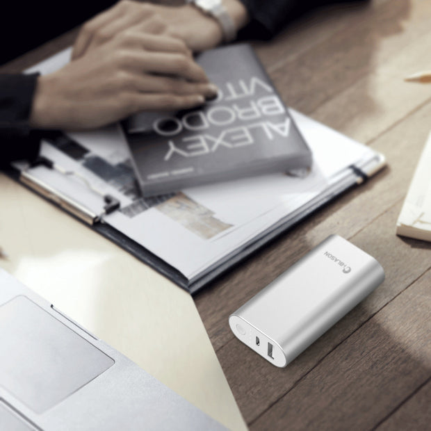 2 Port 5200 mAh Power Bank-Silver